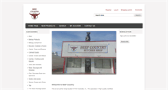 Desktop Screenshot of beef-country.com